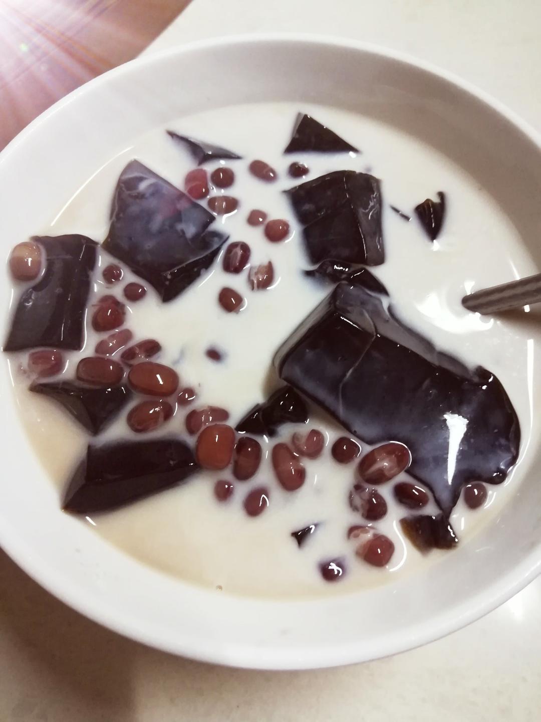 自制青草豆腐
