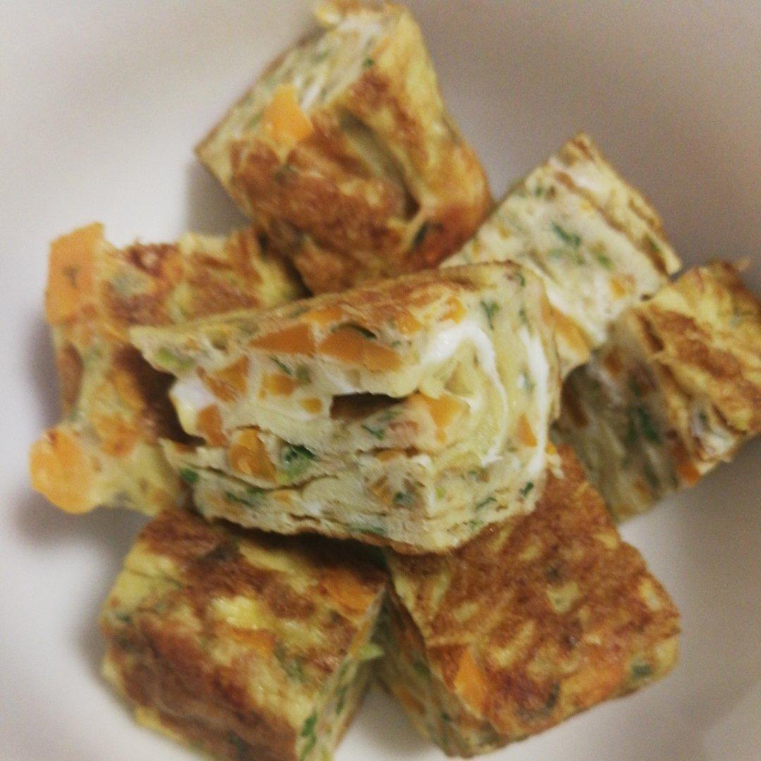 宝宝们最爱的营养餐。。。厚蛋烧