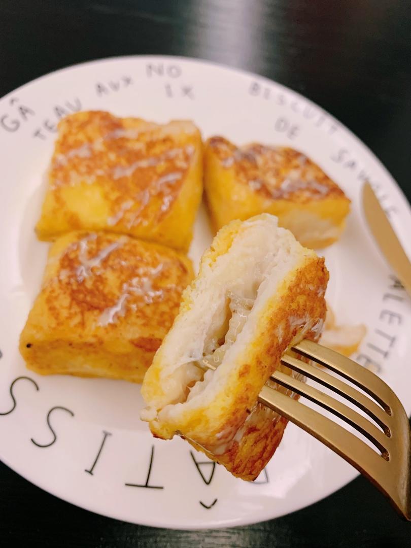香蕉西多士