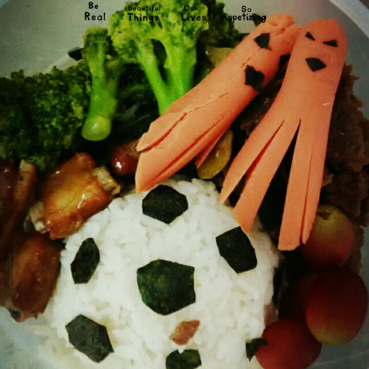 便当必备，红肠章鱼