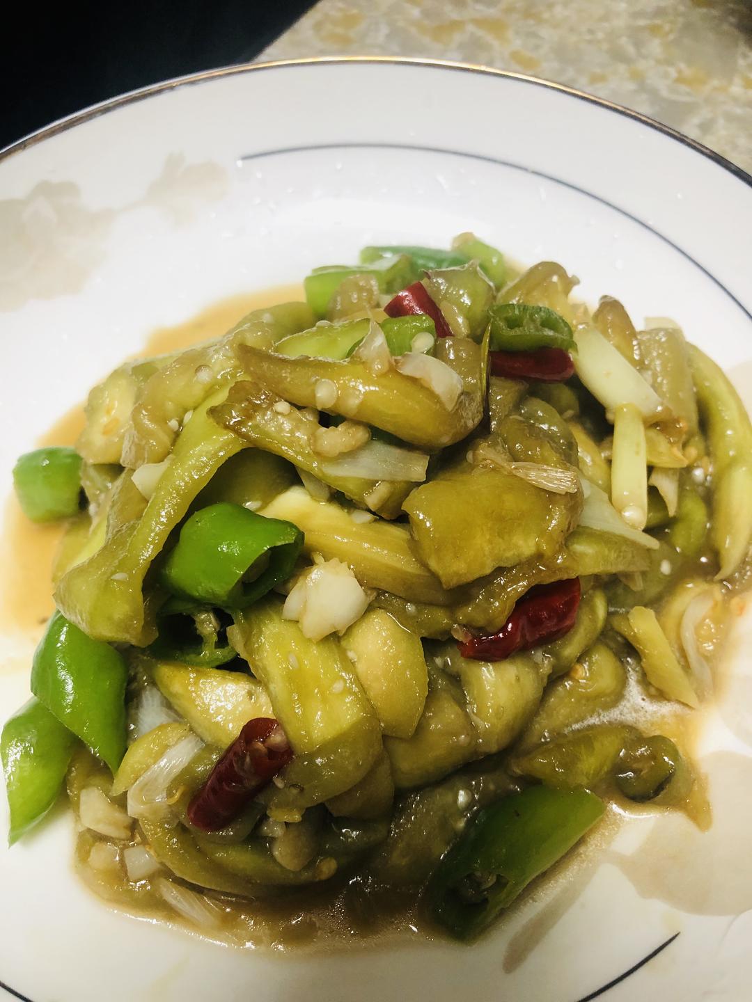 清炒茄子