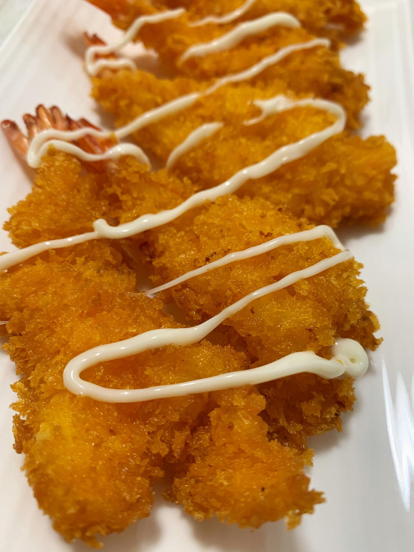 酥炸凤尾虾