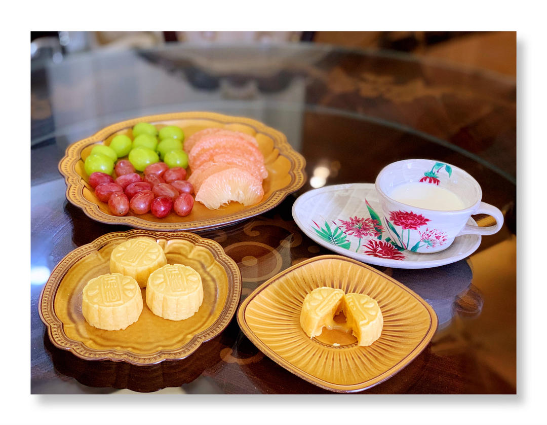 超详细图解版--流心奶黄月饼