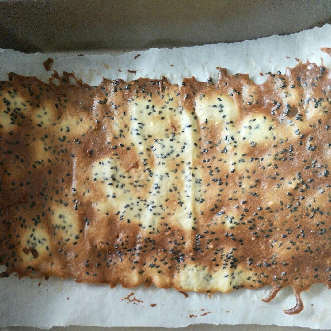 蛋白芝麻薄脆饼干（失败率低的做法）