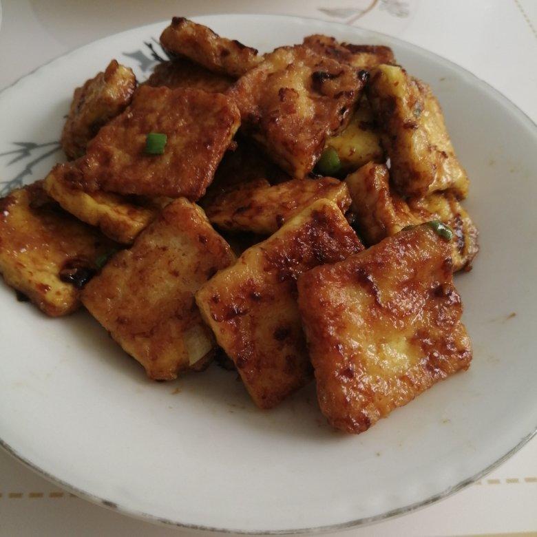 无敌好吃的香煎豆腐
