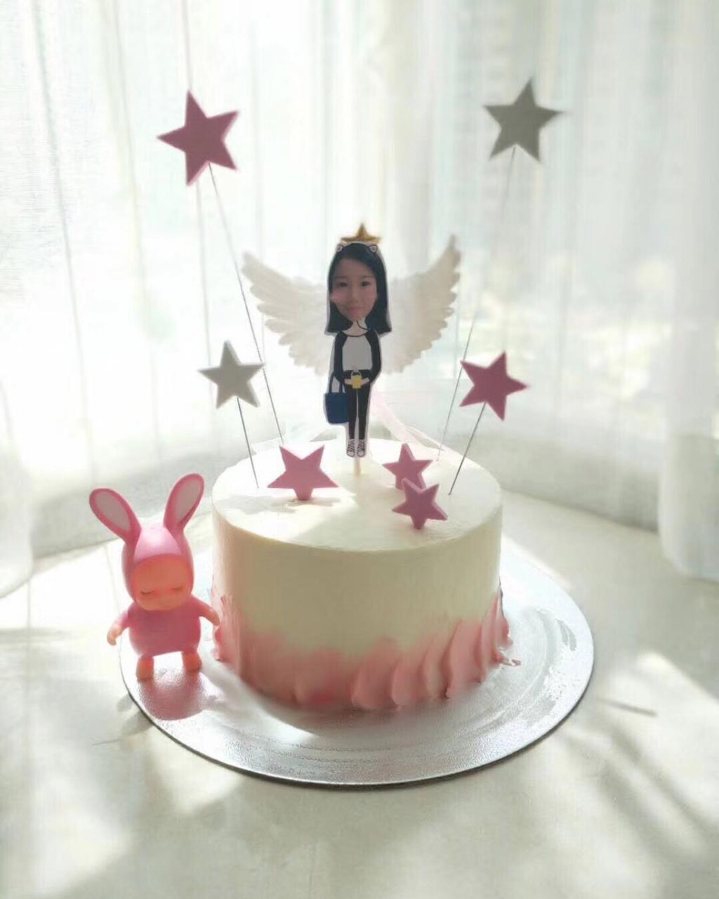 超萌蛋糕插牌 定制蛋糕