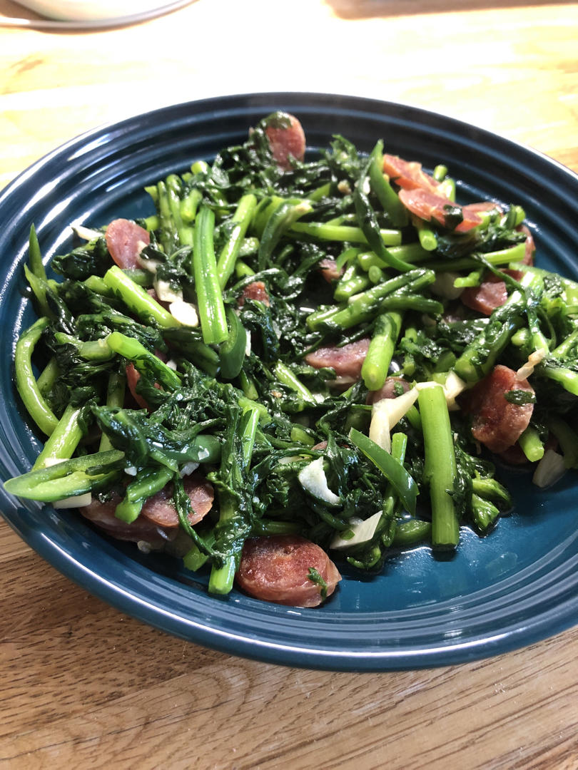 清炒茼蒿
