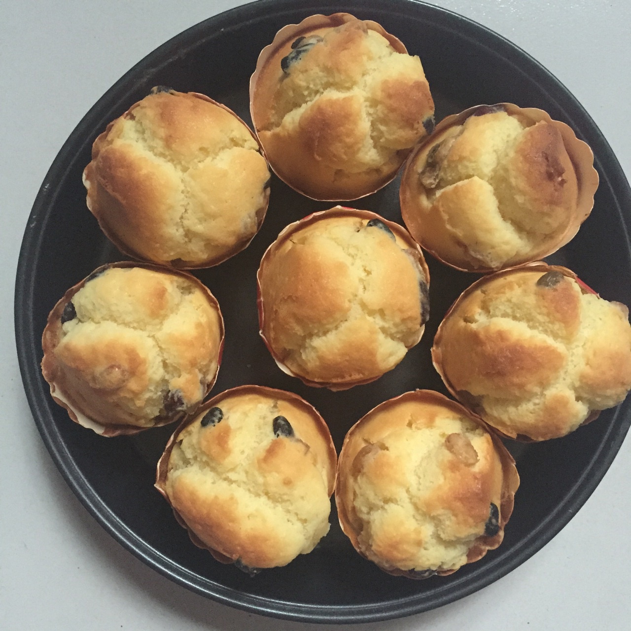 香喷喷的马芬蛋糕