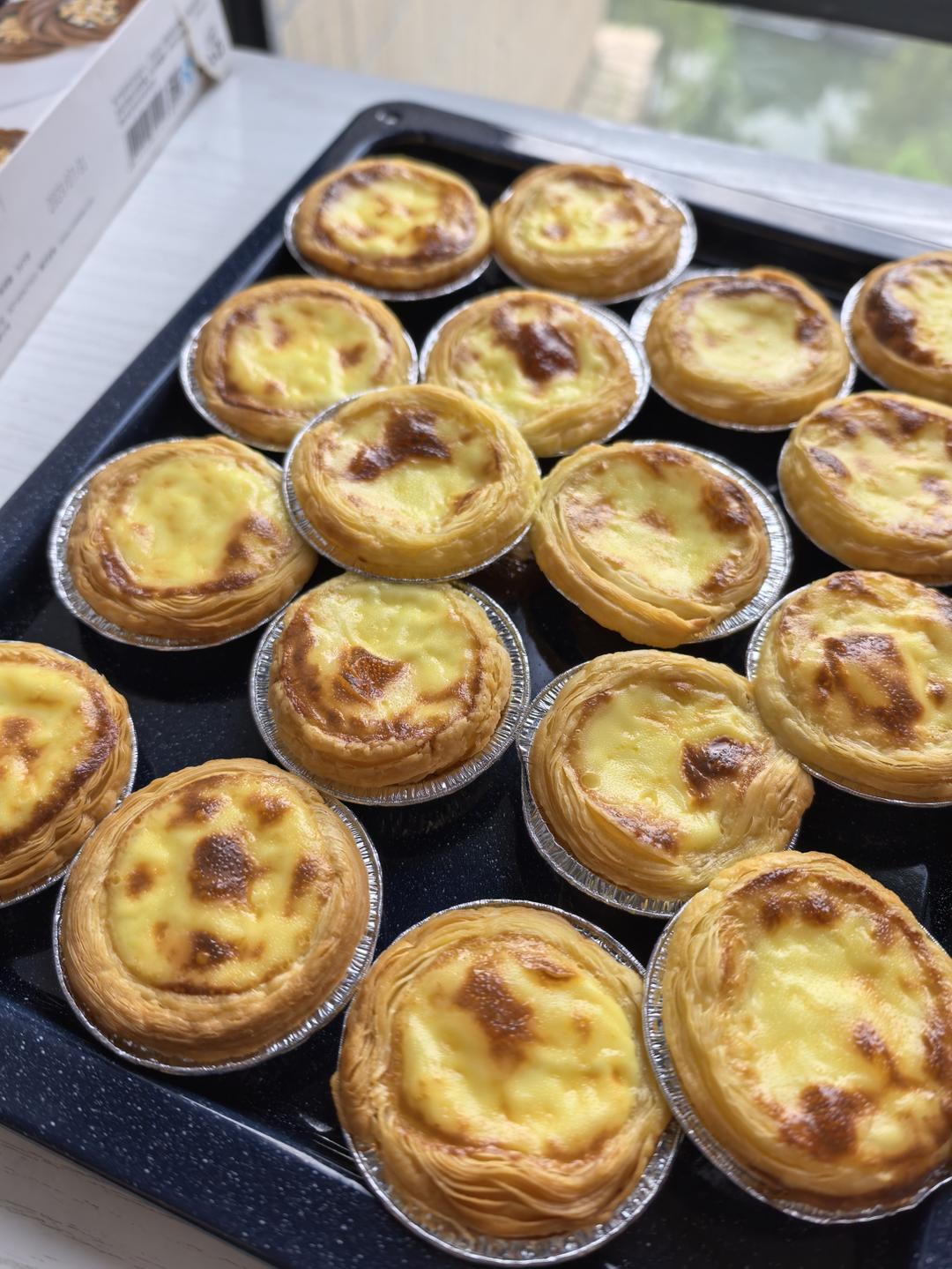 超嫩滑的葡式蛋挞(全蛋版)新手友好『秒杀KFC』