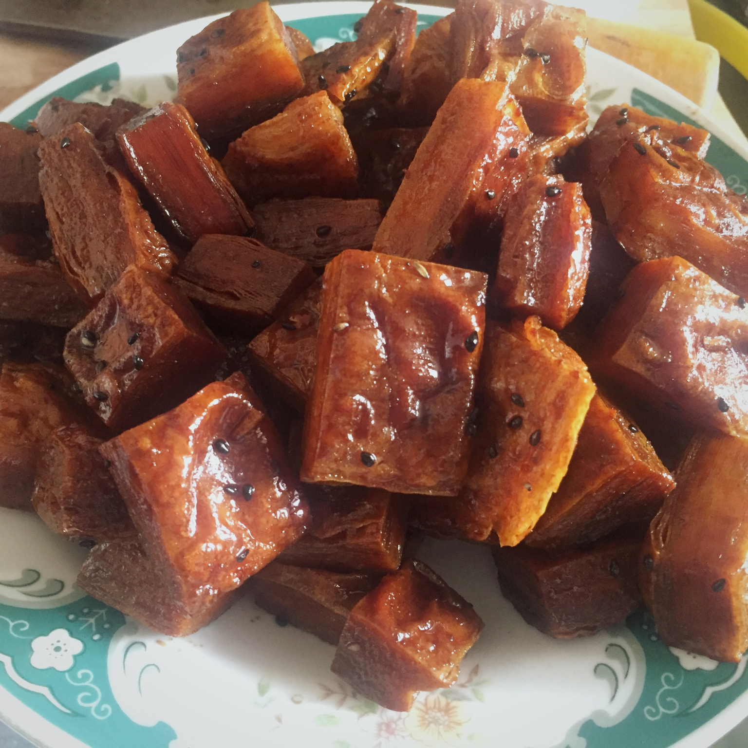 蜜汁豆干