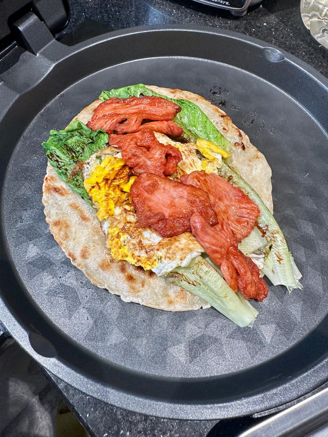 三分钟就可以做好孩子的早餐（手抓饼）