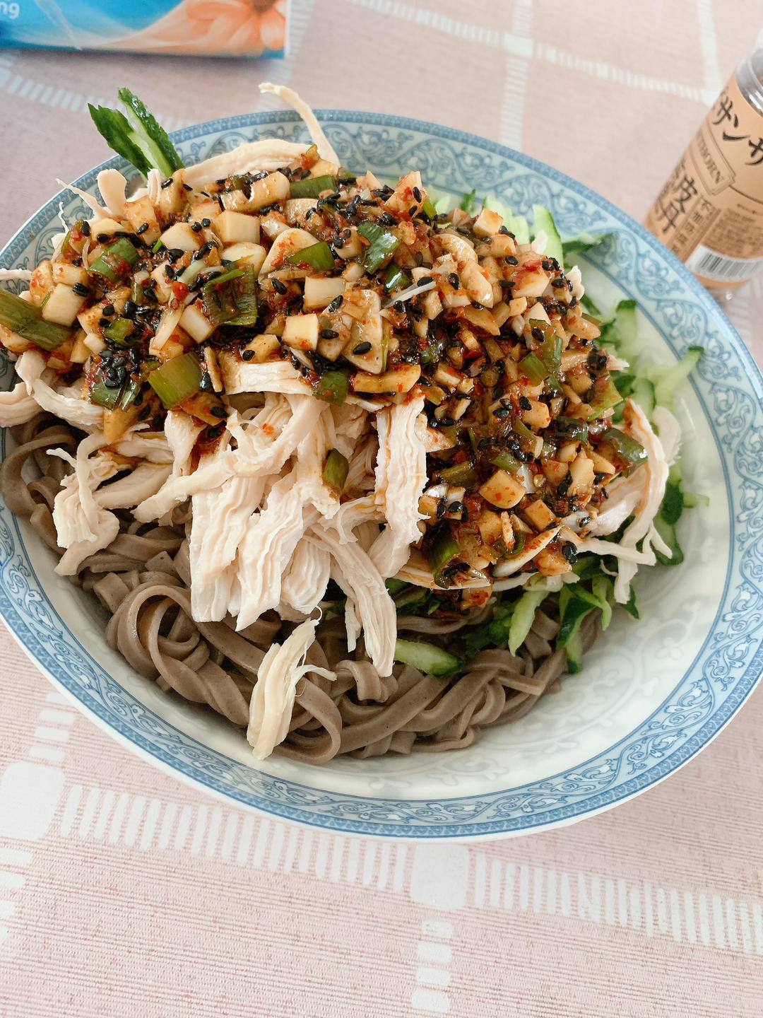 🥒鸡丝凉面