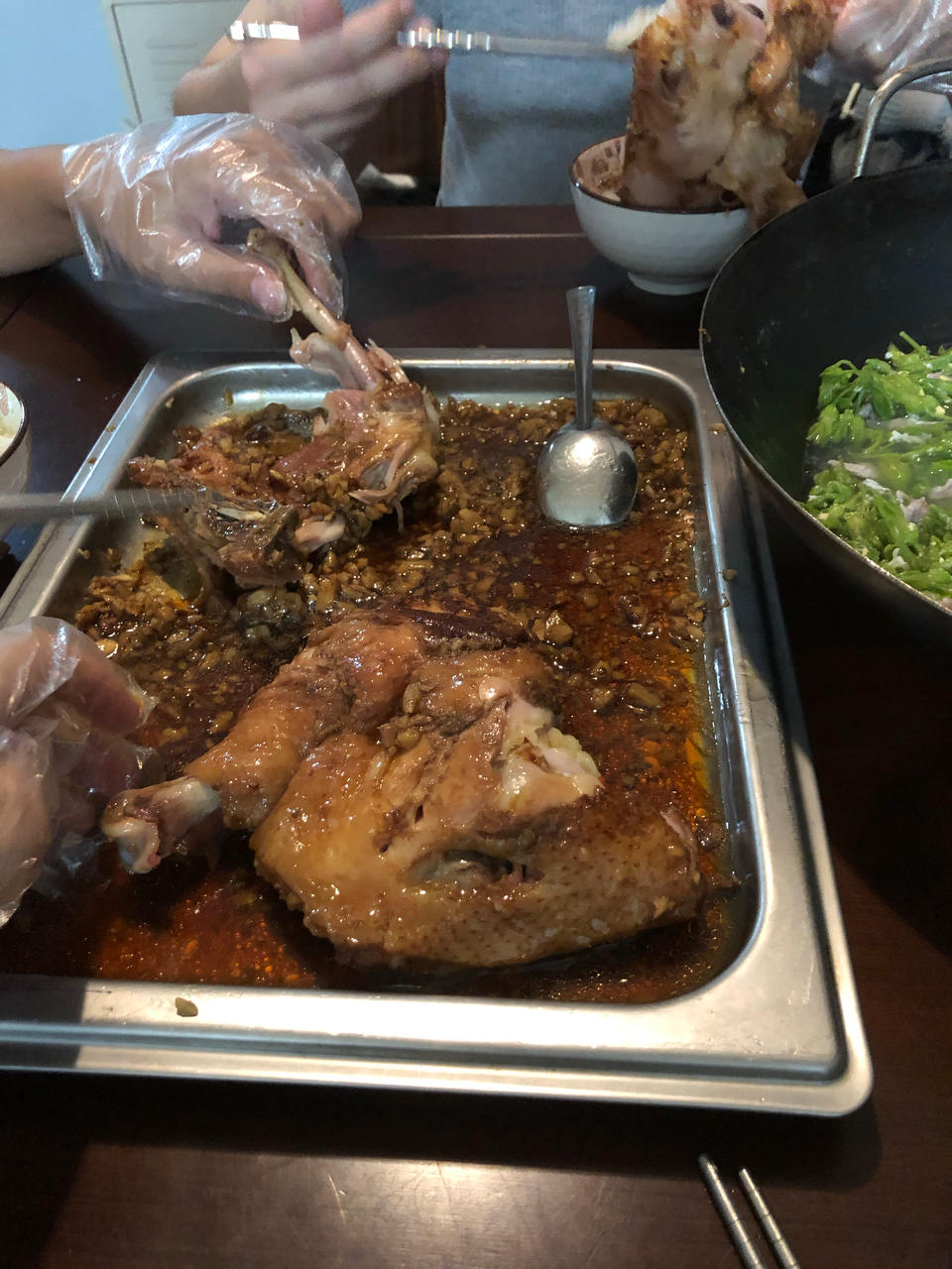 简单快手懒人版电饭锅沙姜鸡