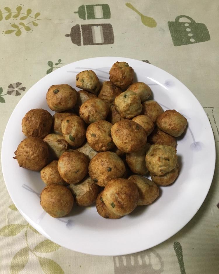 炸莲藕猪肉丸子-年味