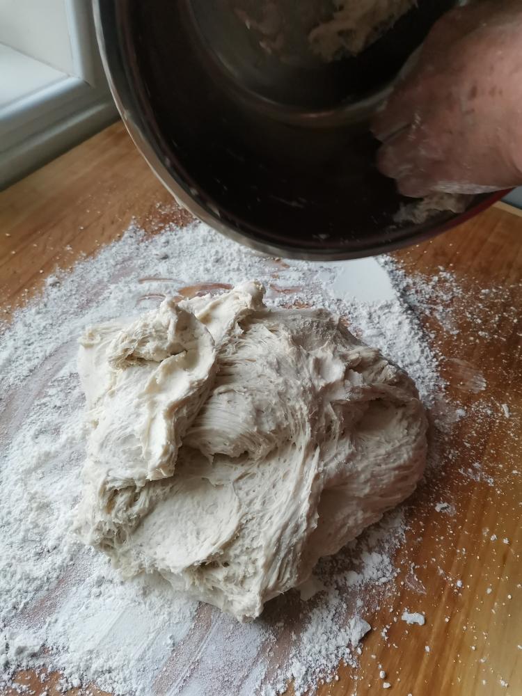 纯奶手撕吐司的做法 步骤1