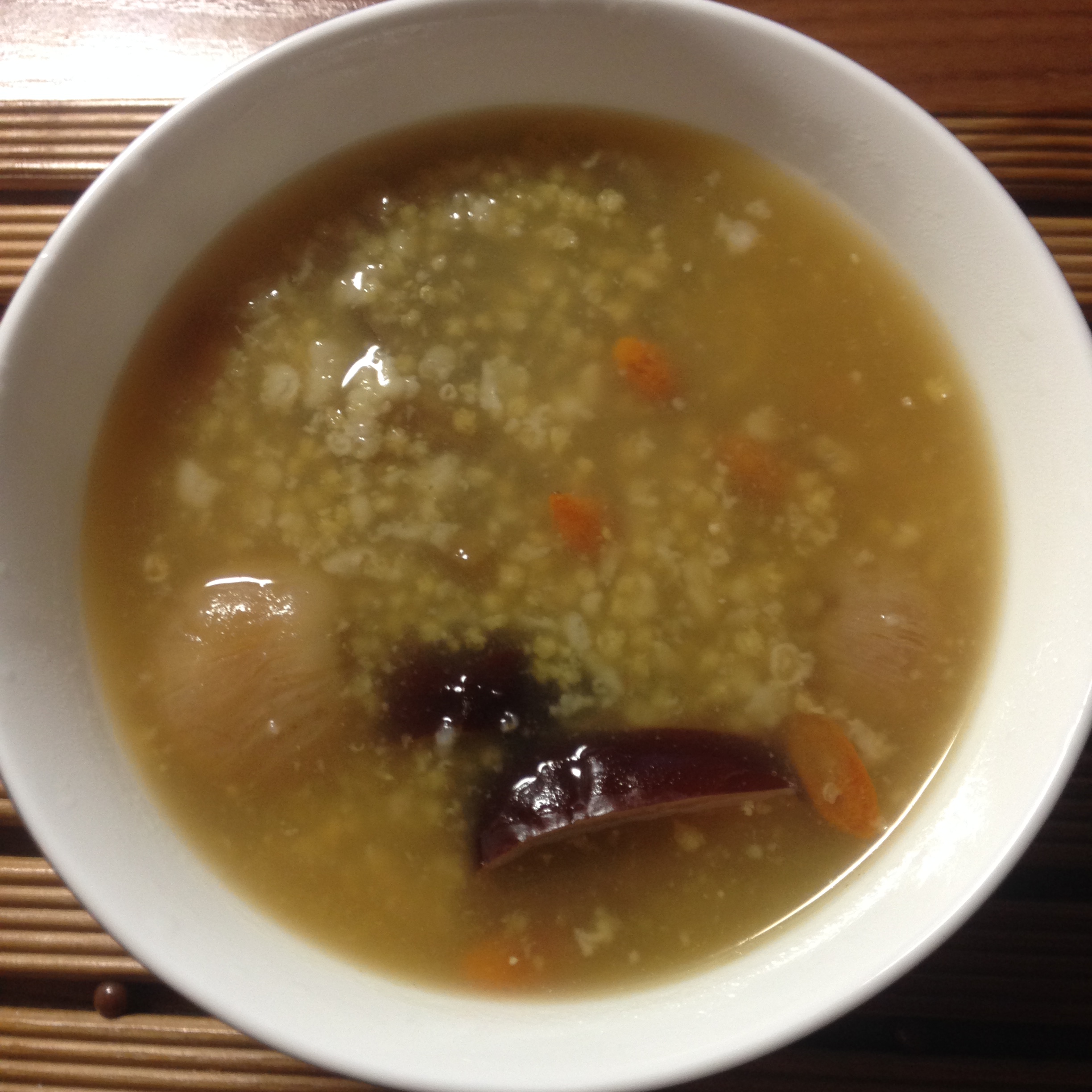 红枣桂圆小米粥