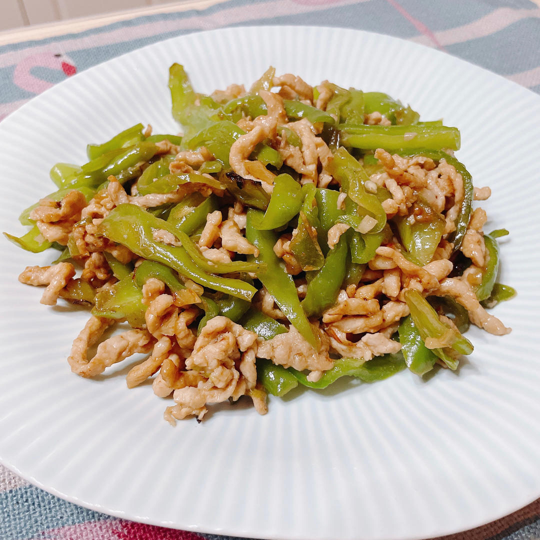 ‼️好吃到舔盘的青椒肉丝盖浇饭