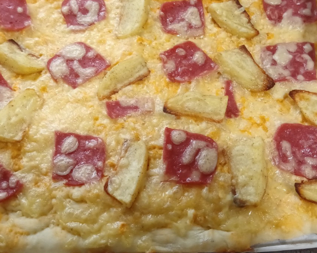 土豆培根披萨的做法