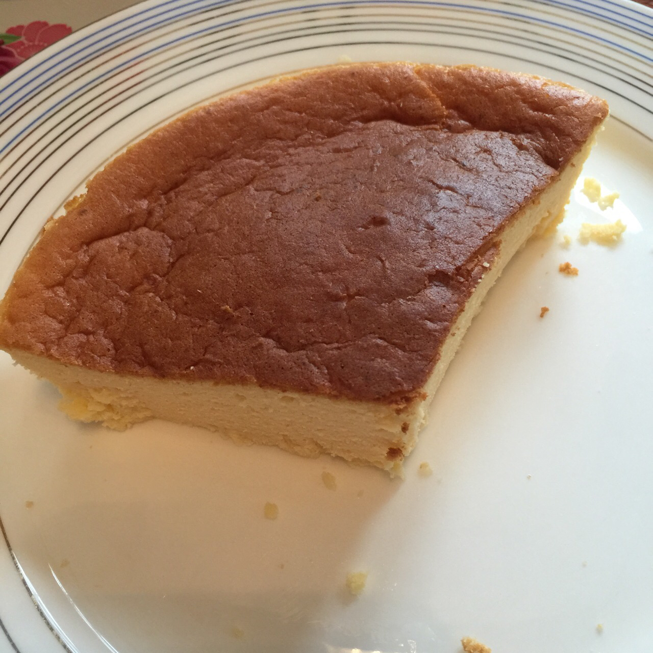 轻乳酪芝士蛋糕6寸#皮黑森林#