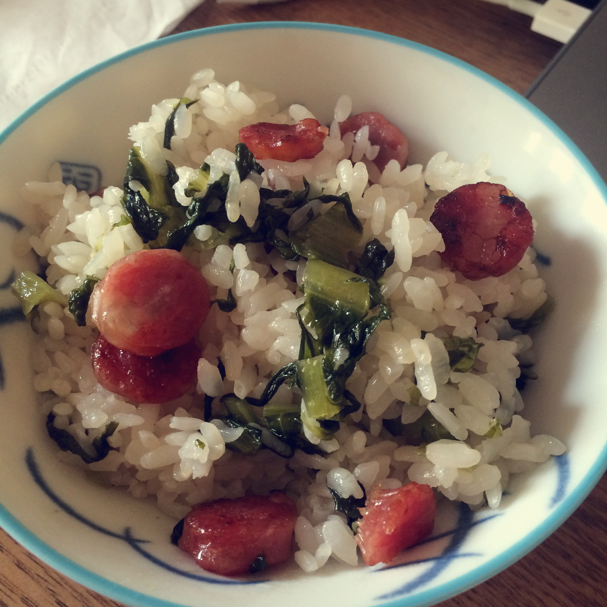 香肠菜饭