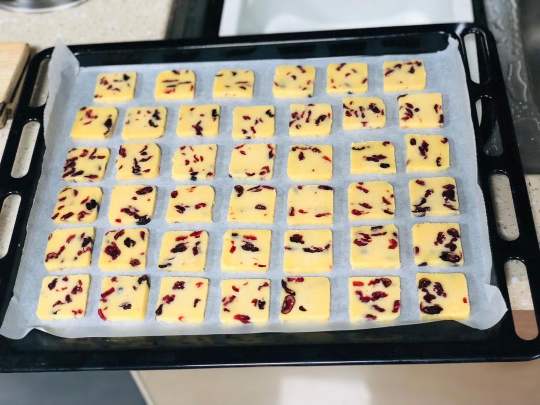 低糖少油版蔓越莓饼干