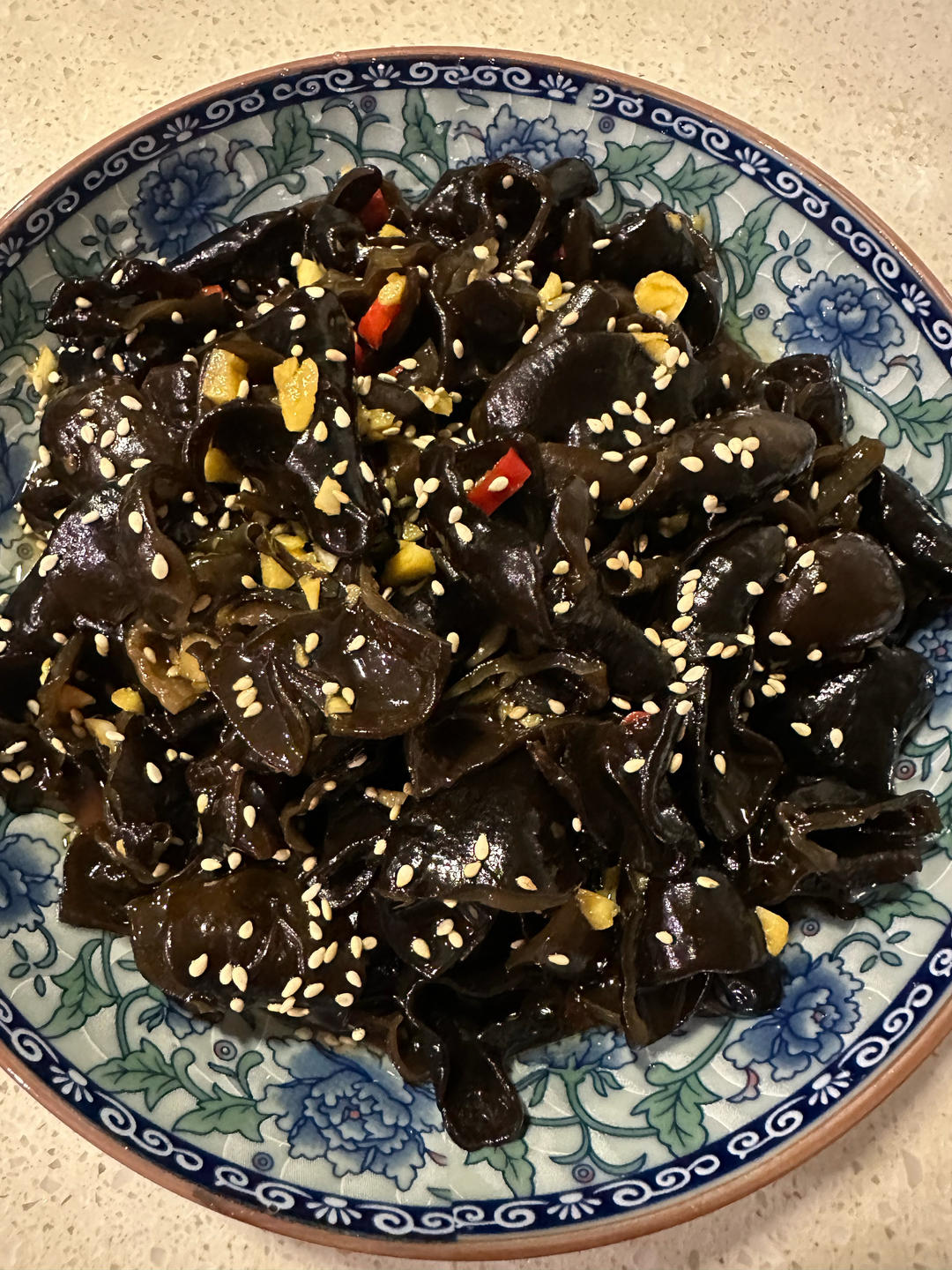 凉拌爽脆木耳