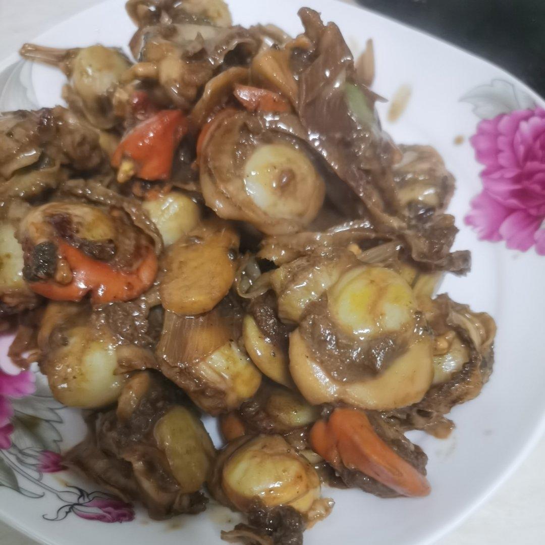 家常小炒扇贝肉