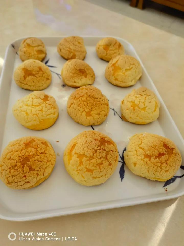 完美酥皮大泡芙｜少油｜详细教程｜3种口味｜原味｜抹茶｜可可｜泡芙常见问题汇总