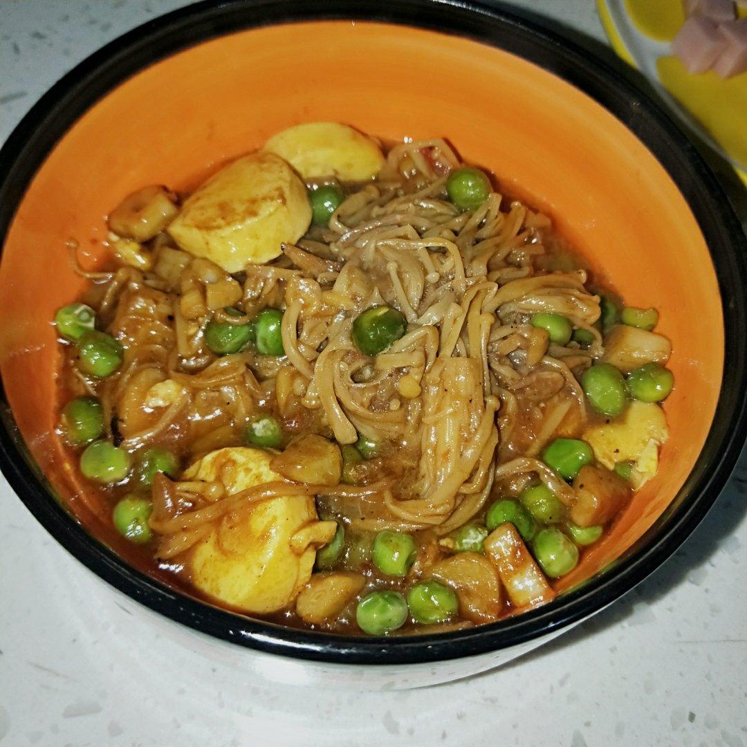 番茄金针菇日本豆腐