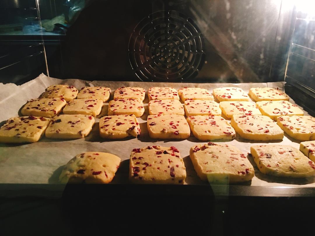 蔓越莓饼干 新手也不怕