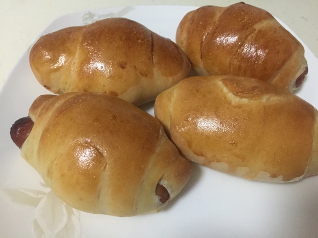 热狗面包卷
