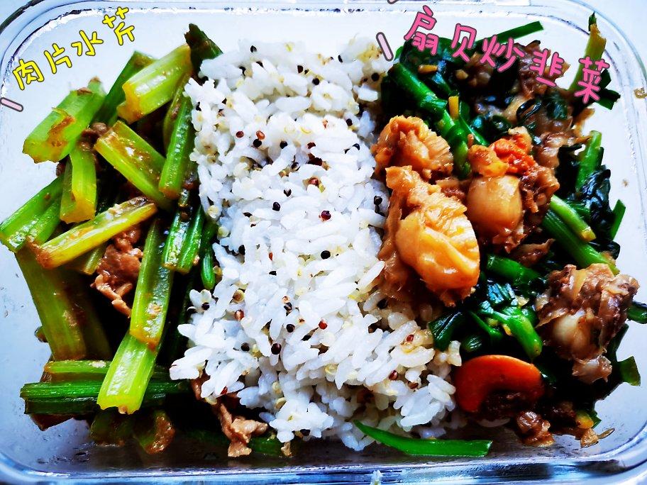 扇贝肉炒韭菜