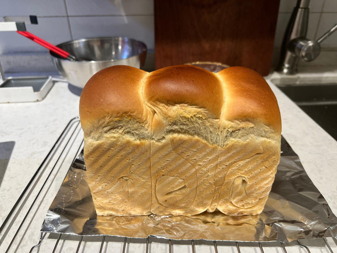 冷藏法快速出膜一次发酵大吐司🍞