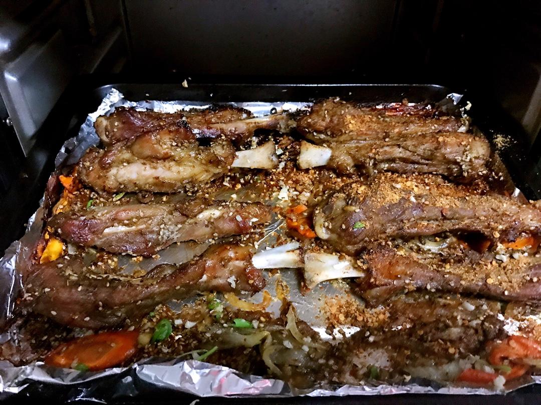 孜然烤寸骨
