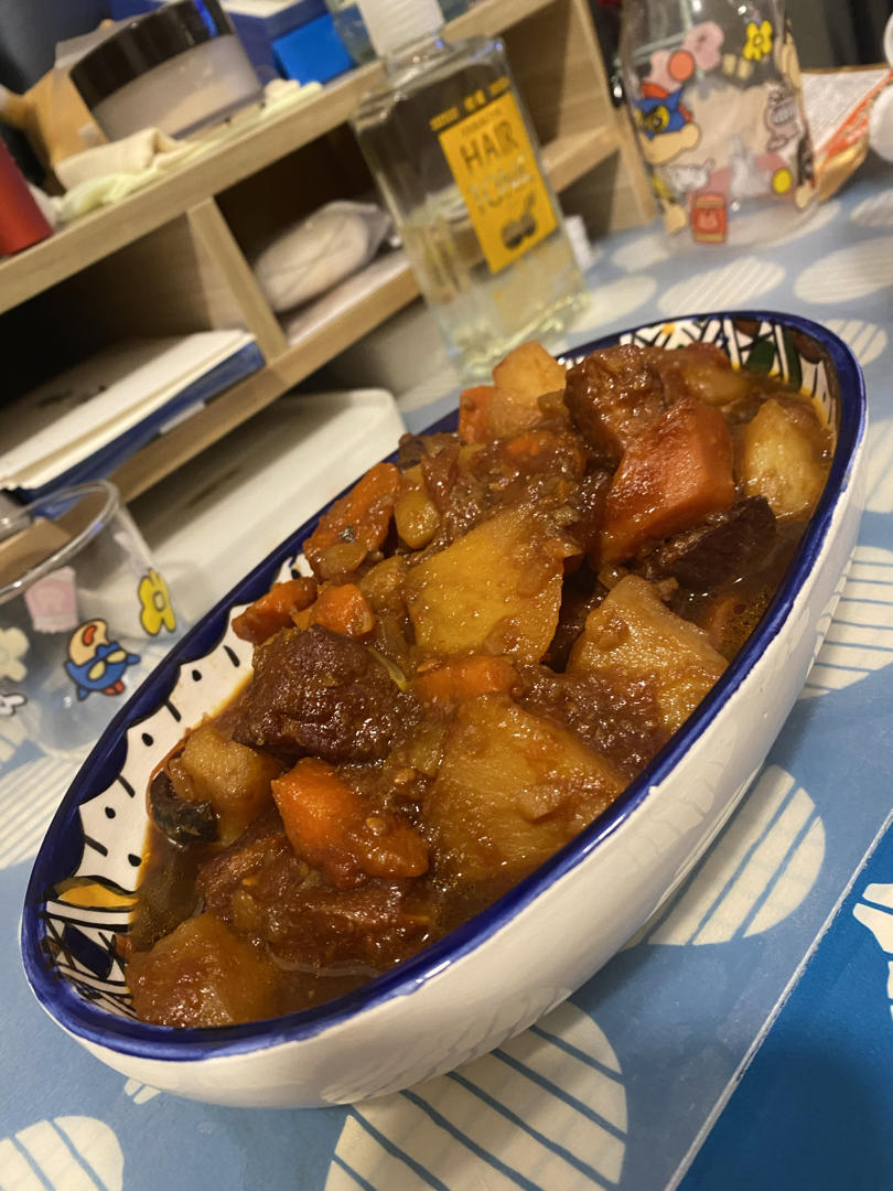 番茄土豆炖牛腩
