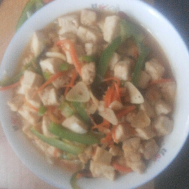鱼香豆腐