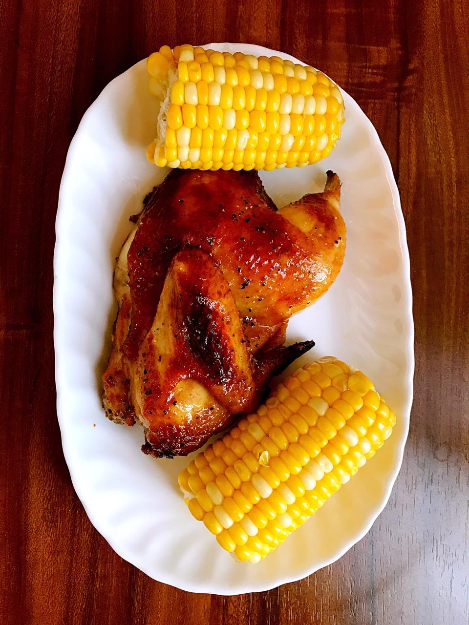 袋袋烤鸡--自制腌料+脆皮秘籍