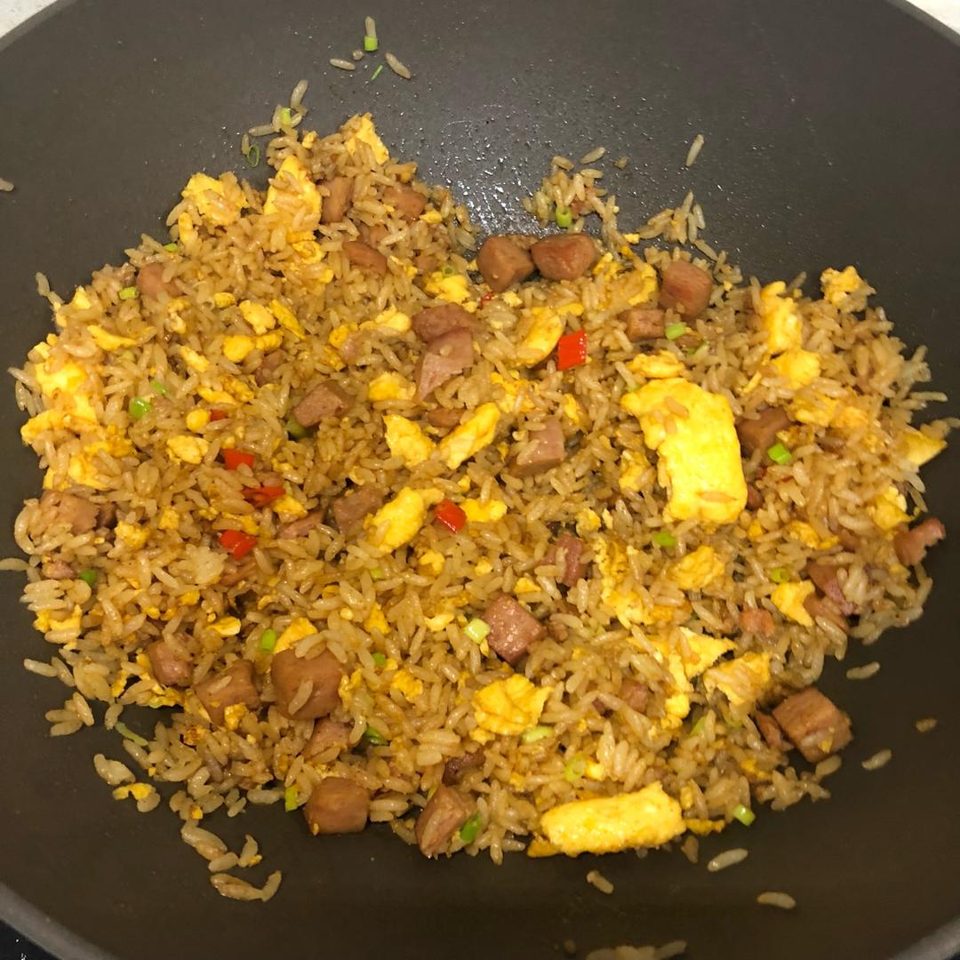培根咖喱炒饭