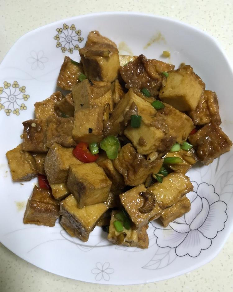 红烧千页豆腐