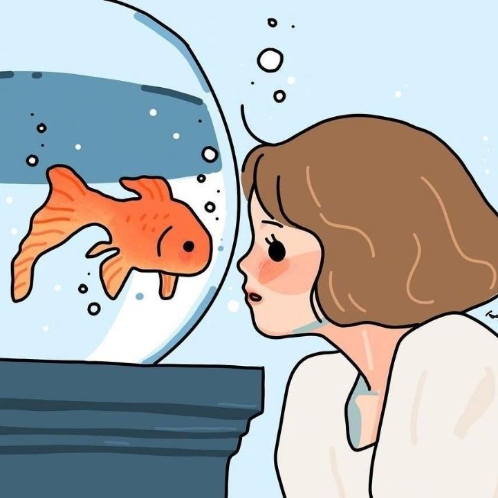 啾咪自己一口
