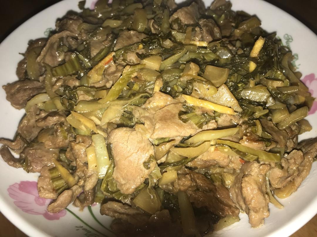 牛肉炒酸菜