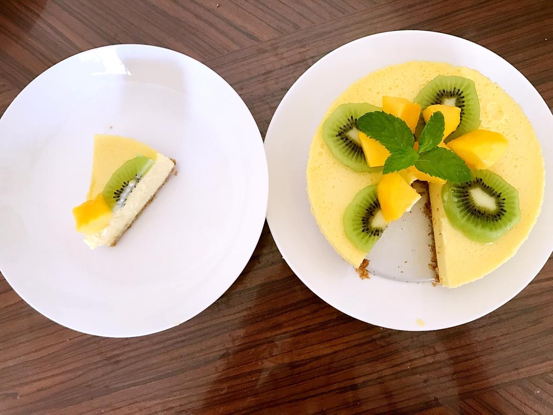 6寸重芝士水果蛋糕