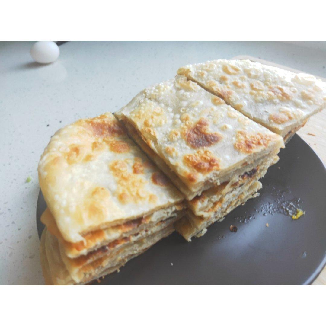 快手早餐~烙油饼(羊油版)