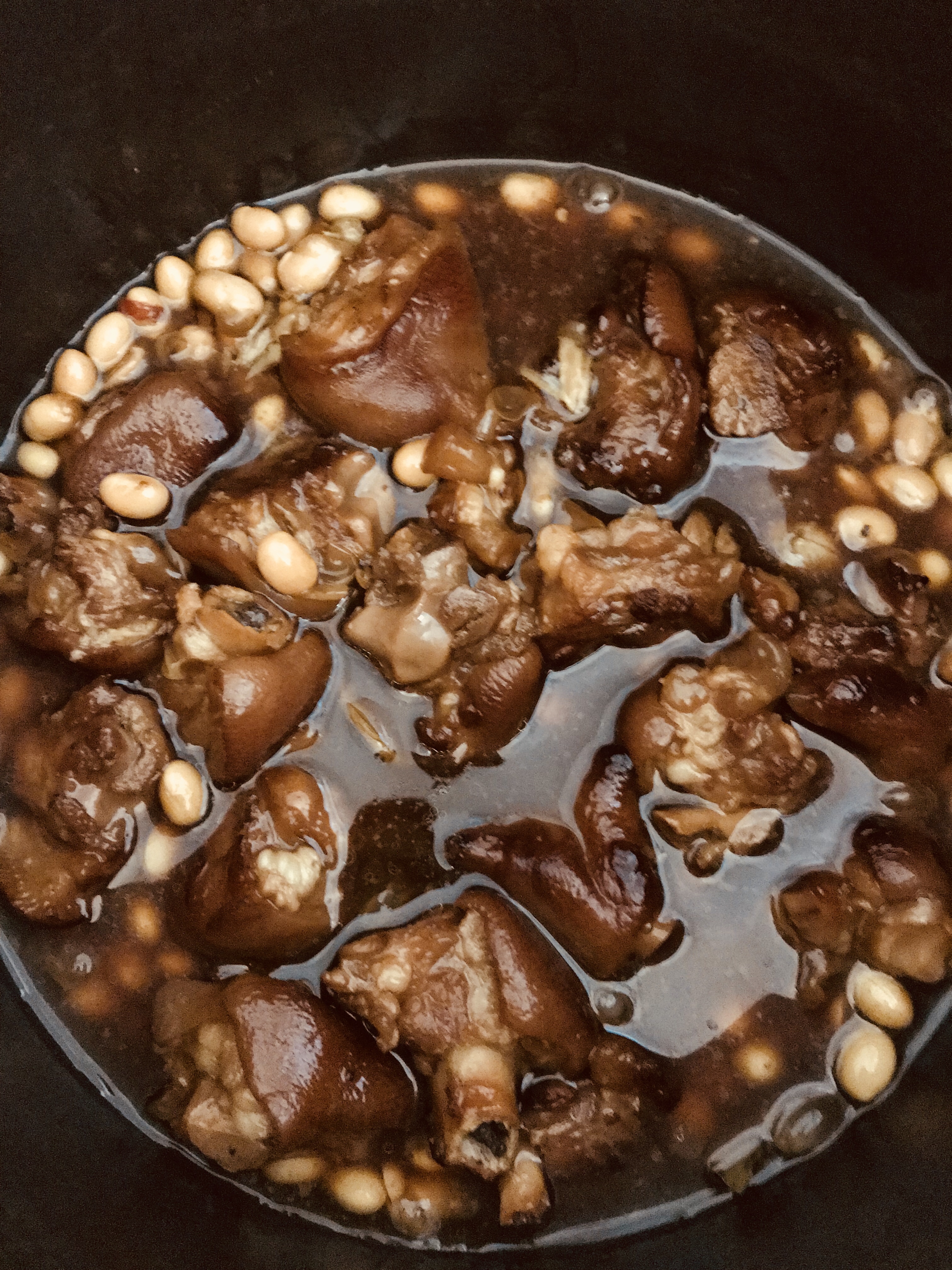 黄豆炖猪手(电压力锅版)的做法 步骤9