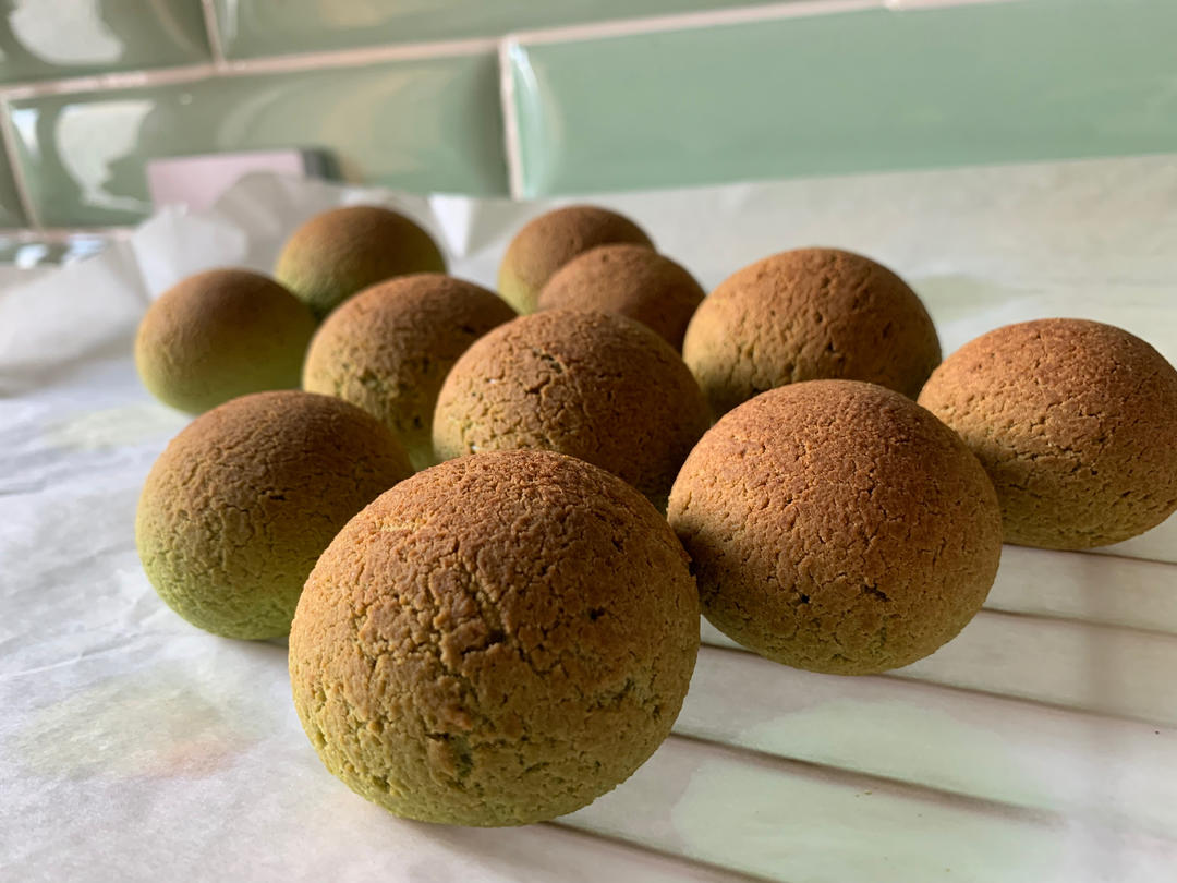 超简单。零基础不失败麻薯包，抹茶味可可味