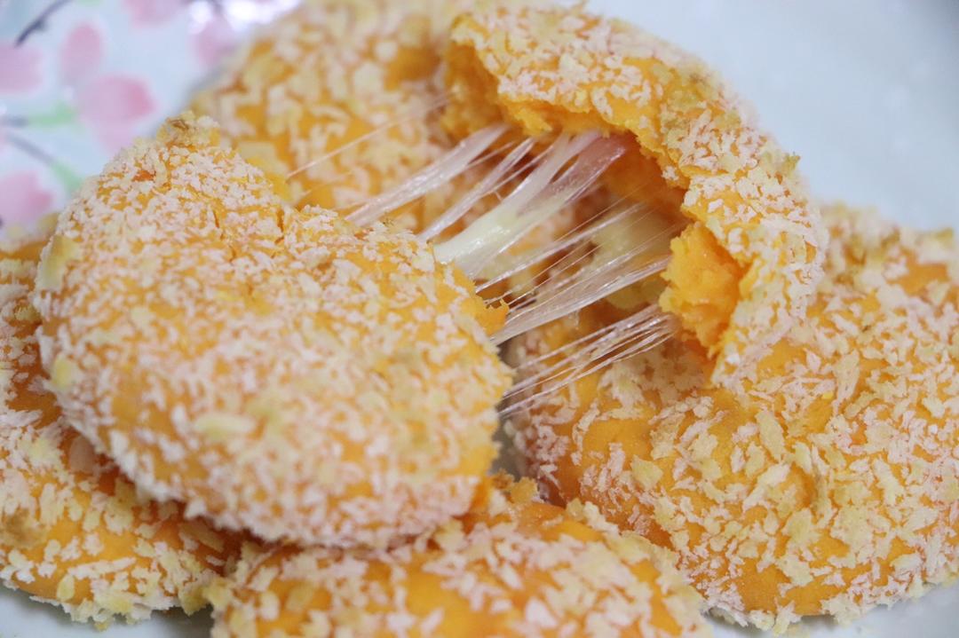 芝士红薯饼