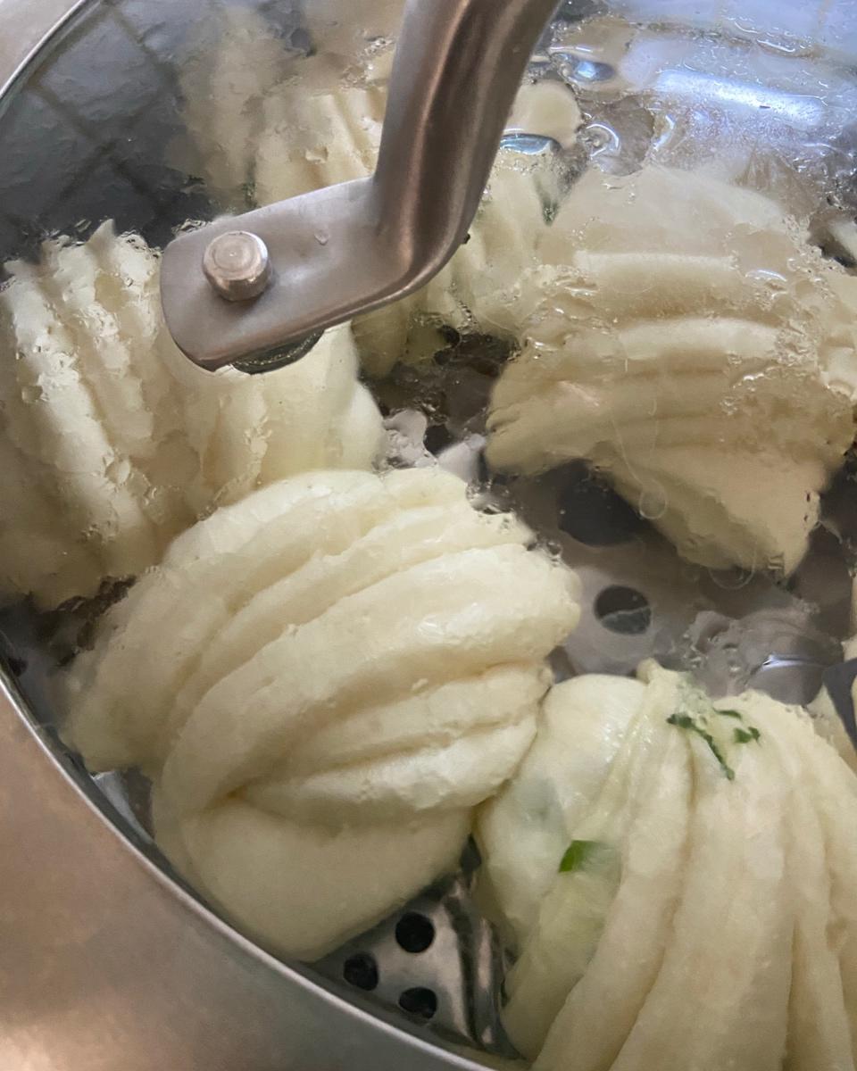造型漂亮做法超简单的，花卷馒头