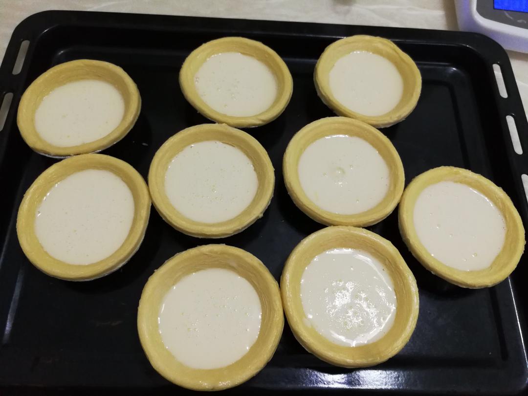 超完美味道超正的蛋挞配方，比KFC的还要嫩还要香~做过最好吃的蛋挞配方