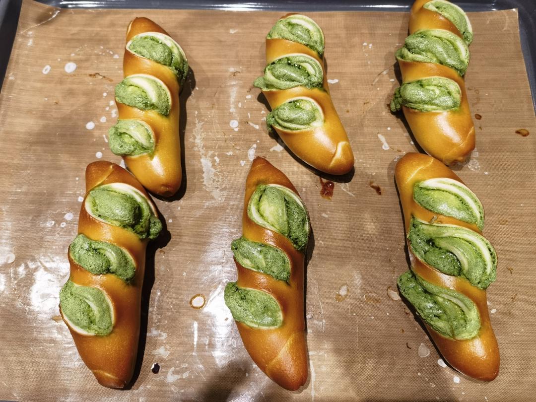 一个面团三种口味碱水包