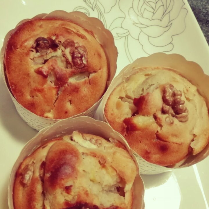 蜂蜜苹果肉桂马芬